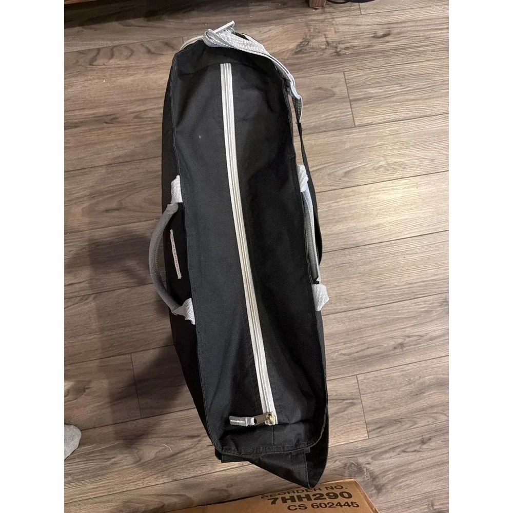 KeepCool Insulated Thermal Bag Black Large Catering Grocery Tote Shoulder Strap